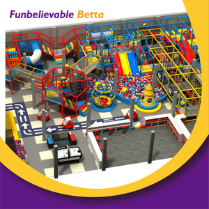 Bettaplay 420 SQM Colorful Maze Indoor Playground Modular Obstacle Courses Vibrant Structures