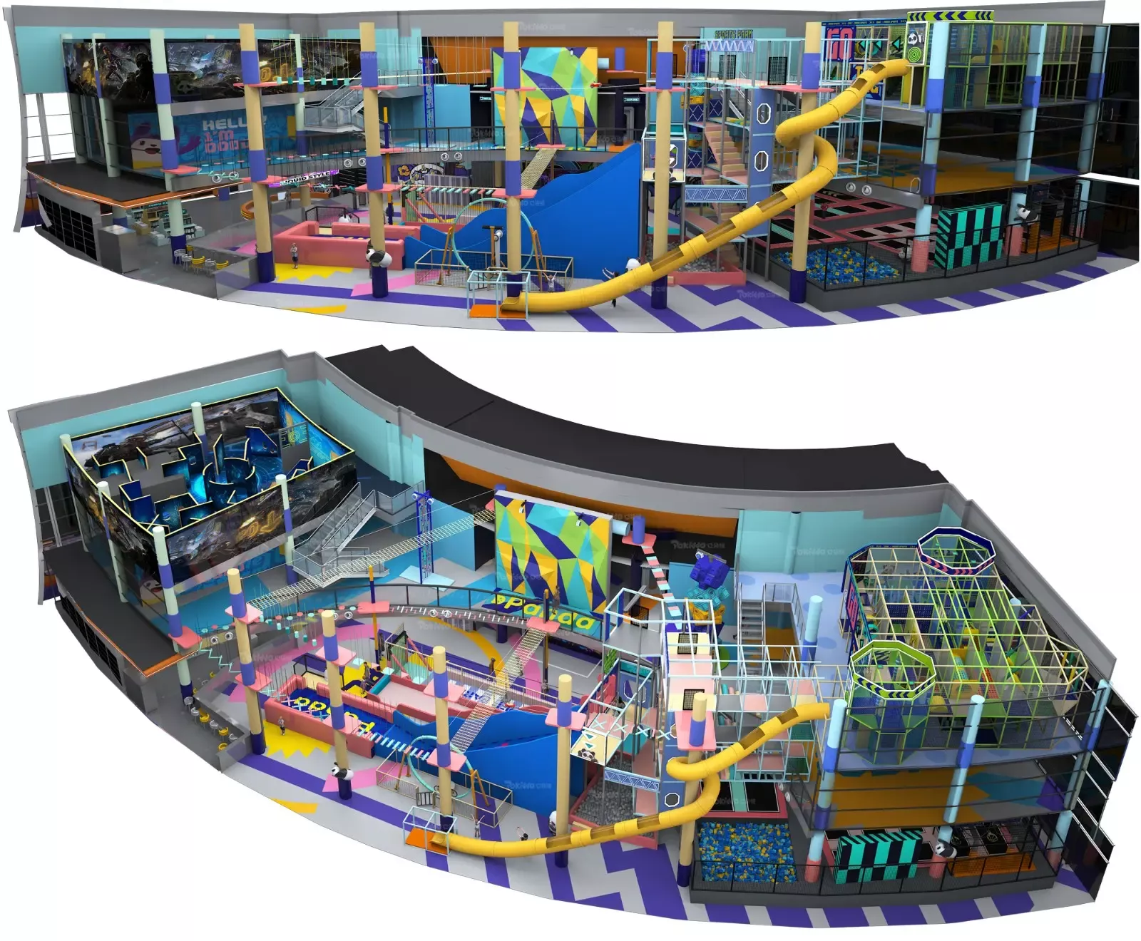 kids indoor playground supplier