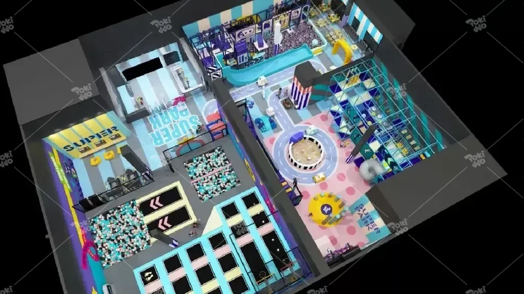 Rui‘an Pokiddo Vitality Space 900㎡: How A “Cold Zone” in A Mall Transformed into A Popular Family Destination