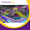 Bettaplay 1500 SQM Magical Purple Cube Adventure Thrilling Slide Carnival Climbing Equipment for Indoor Kids' Playgrounds
