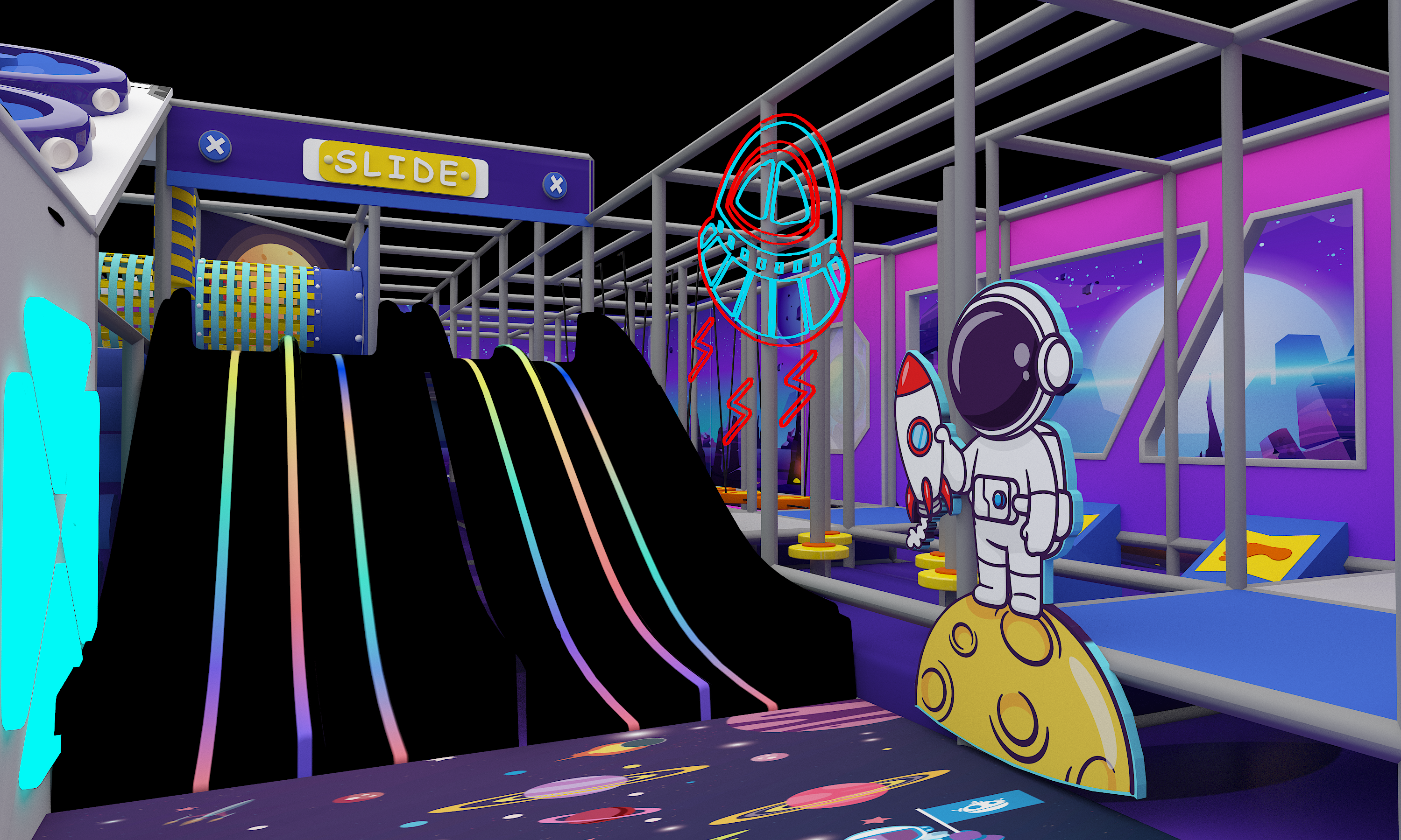 indoor lights slide