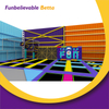 Concepci&oacute;n Chile Family Sports Center：2,200 ㎡, 5 Zones, 7–8 M Ceiling Turnkey Trampoline Slide Climbing High Ropes