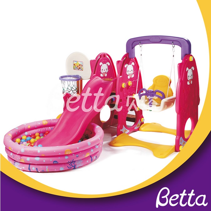 Bettaplay china childrens plastic toddler garden swing and slide.jpg