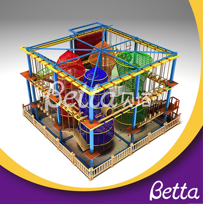 Professional made kindergarten use colorful rope course adventure2
