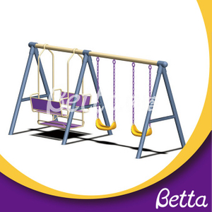 Bettaplay Professional made durable garden double swing for kids