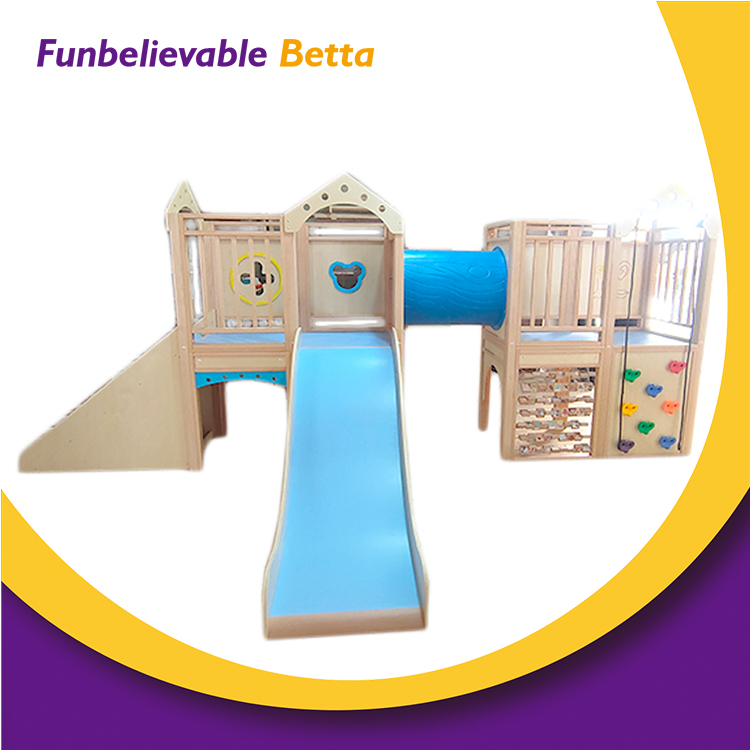 Bettaplay Wood Playground with Slide Preschool Indoor Playground Indoor Play