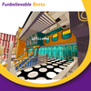 Bettaplay Popular Commercial Indoor Trampoline Park with Interactive Game And Foam Pit Climbing Wall