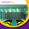 Bettaplay trampoline park kids indoor playground equipment foam pit with climbing wall manufacturer