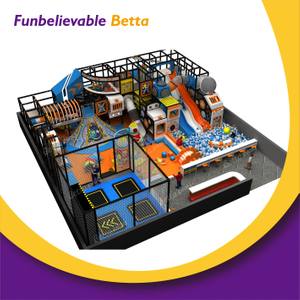 Bettaplay colorful Indoor Playground Equipment for mall