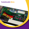 Bettaplay Настраиваемая 650 кв. М детское замок в помещении Play Play Trampoline Park с большим слайдом 