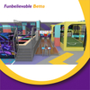 BetTaplay 800 Sqm Parque de atracciones cubierto para niños llenos de cuentos de hadas clásicos y colores brillantes para la diversión