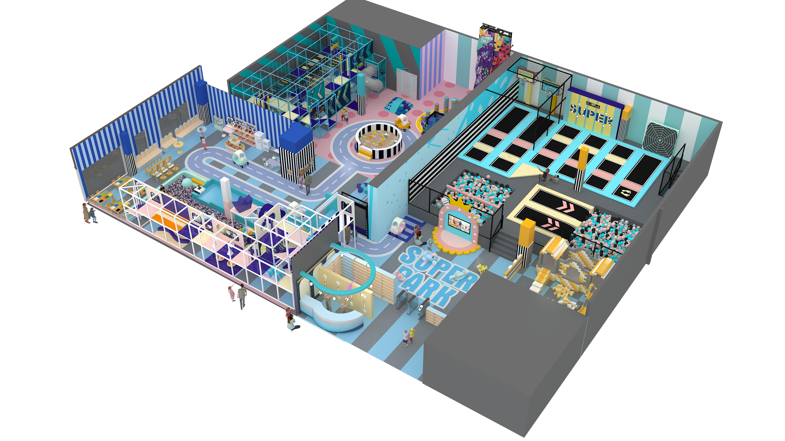  indoor design rendering