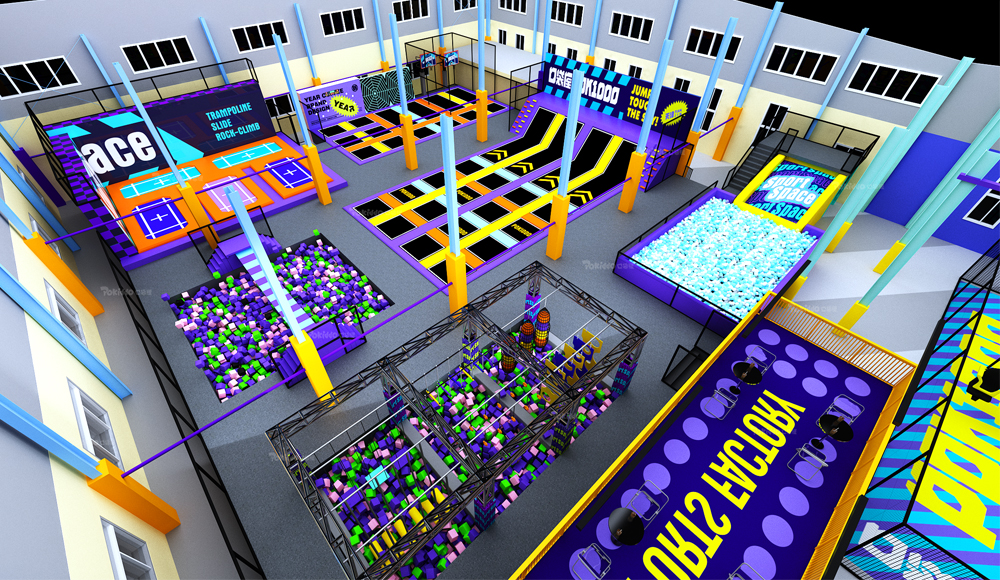 Pokiddo Design Case:.3300 SQM Kids Play Area Indoor Playground Equipment In Tianjin,China 