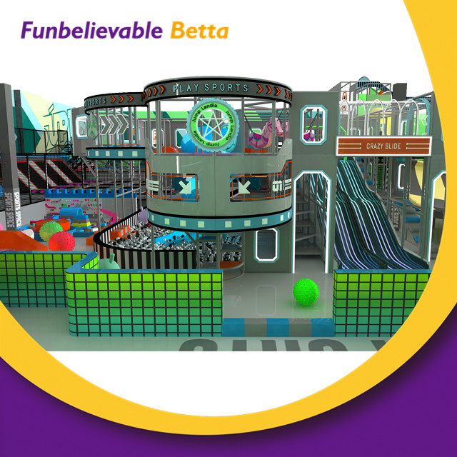 Bettaplay 3275 Sqm Top Kids Game Soft Play Area Indoor Amusement Park Indoor Playground Equipment
