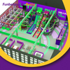 2000 Sqm Large Glow LED Slide Indoor Playground Equipment Commercial Soft Play Center Kids Indoor Playground on Sale