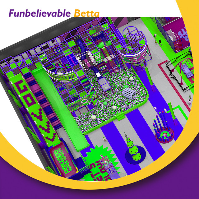 3600 Sqm New Design Kids Indoor Soft Play Indoor Play Center Children Small Indoor Playground Equipment with Slide