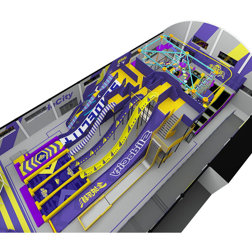 kids indoor slide amusement park