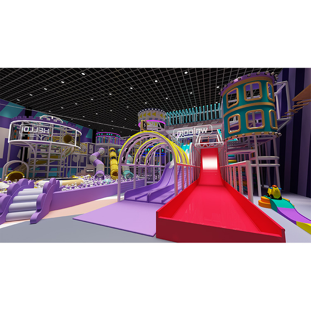 Bettaplay 1900SQM Colorful Commercial Soft Play Indoor Playground Equipment Ball Pit with Mazes Kids Zone