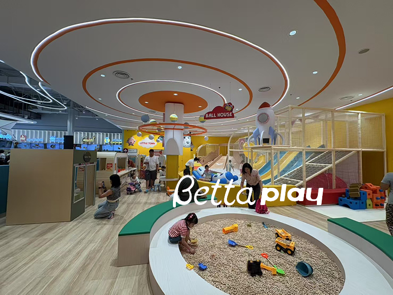 small playground in mall