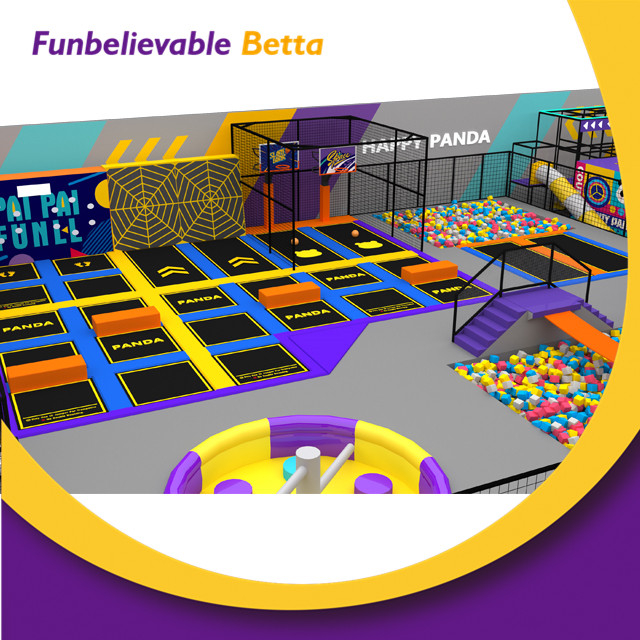 Bettaplay 1800 sqm Indoor Playground Durable Playground Structure High-Quality Kids Amusement