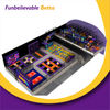 Bettaplay 310㎡ indoor playground equipment trampoline park kids jumping zone amusement park with indoor soft playground structure