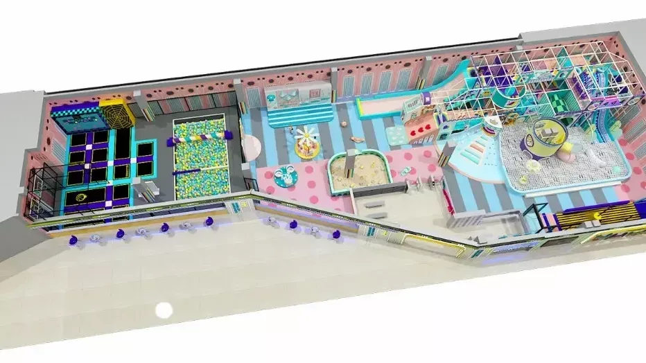 Ningbo Pokiddo Vitality Space 900㎡ – With Only 4M Height? Why Did The Mall Choose Pokiddo?