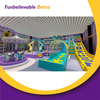 Bettaplay 1900SQM Purple Trendy Dream-Themed Indoor Kids Trampoline Equipment Multi-Slide Ball Pit Entertainment Center Park