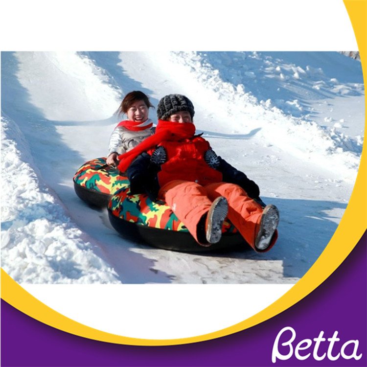 Hot sale funny inflatable snow sled/ tube 