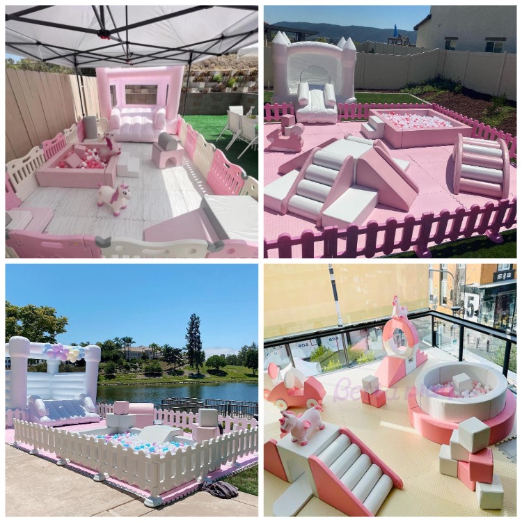 BETTAOLAY pink soft play package
