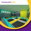 Bettaplay Customized Trampoline Park with Rock Climbing Wall Spider Man Supplier