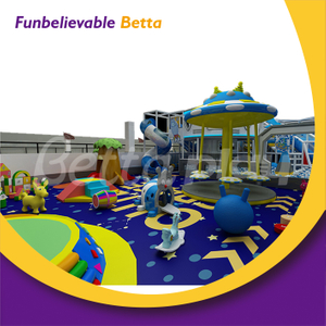 Bettaplay Customizable Blue Universe Themed Indoor Playground Equipment for mall