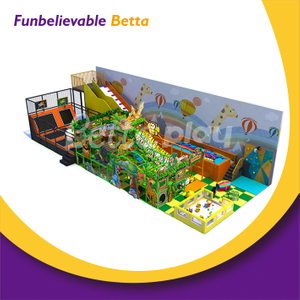 Bettaplay Customizable Forest Themed Indoor Playground Equipment for mall