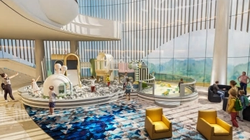 How to layout an indoor playground for hotel kids zone?