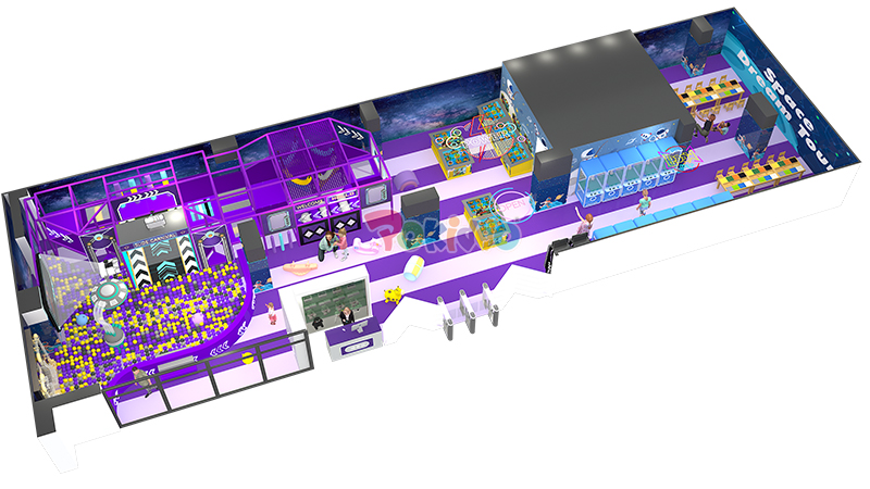 Pokiddo 313sqm Indoor Playground Design Case in Bangladesh: A Holistic Experience Space Blending Fun And Commercial ROI