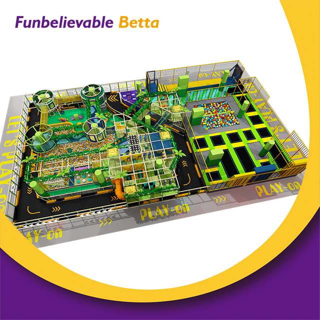 Bettaplay 500sqm Themed Indoor Playground Equipment for Amusement Parks and Family Centers