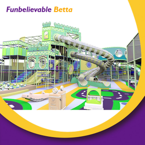 Bettaplay 4500 Sqm Custom Commercial Indoor Playground Equipment-Kids Soft Play Maze Adventure Park Large Slide for Shopping Malls Metal