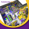 Bettaplay 2600Sqm OEM Custom Children's Play Equipment Maze Games Indoor Playground Equipment Large Trampoline Parks Soft Ball Pools