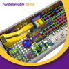 1368 Sqm High-Quality Interactive Indoor Playground with LED Slide Perfect for Kids Playgrounds And Activity Centers