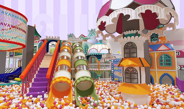 Bettaplay 900SQM Commercial Indoor Children's Playground for Shopping Malls and Play Centers on Sale