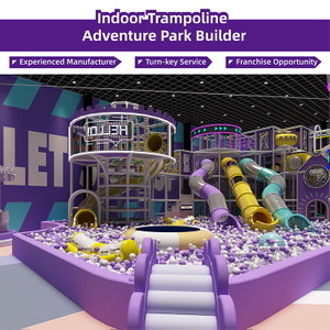 Bettaplay 1900SQM Colorful Commercial Soft Play Indoor Playground Equipment Ball Pit with Mazes Kids Zone