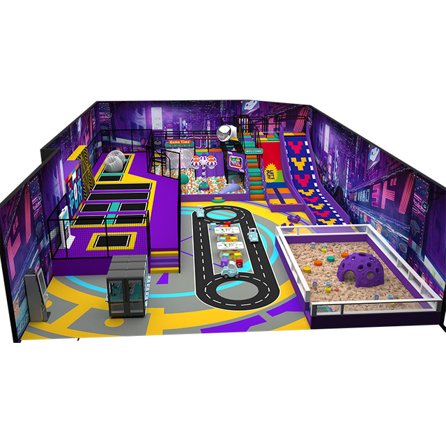 Bettaplay 600SQM Kids Indoor Playground Equipment Soft Trampoline Park Climbing Ball Pool Shopping Malls Amusement Parks