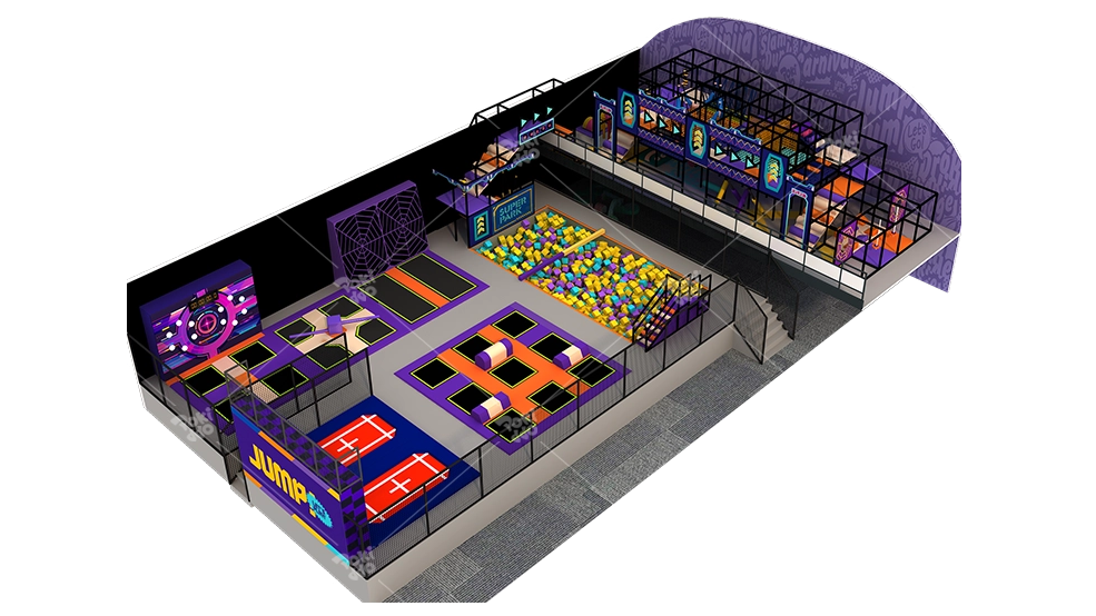 Pokiddo Design Case:.310 SQM Indoor Playground Equipment In Italy