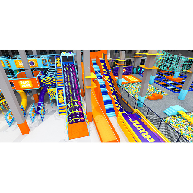 Bettaplay 3000SQM Modern Design Kids Indoor Playground Equipment Commercial Colorful Mazes for Sale