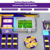 Bettaplay 1500SQM Indoor Adventure Park for Kids Commercial Soft Play Zone with Mazes Trampoline for Sale