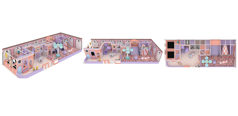 Indoor Playground Soft Play Equipment 