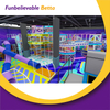 Bettaplay 1500 SQM Magical Purple Cube Adventure Thrilling Slide Carnival Climbing Equipment for Indoor Kids' Playgrounds