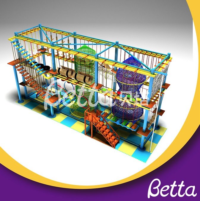 Bettaplay Shopping mall commercial use colorful rope course equipment.jpg