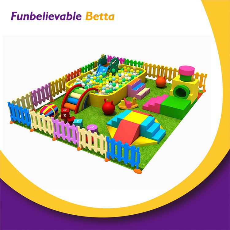 Betta Colorful Indoor Outdoor Soft Play Equipment Sets