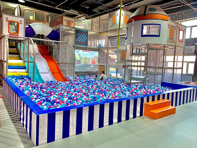 Bettaplay Indoor Playground Softplay Ocean Ball Pool Kids Playground Piano Slide Kids Indoor Softplay Park Indoor Play
