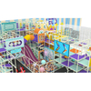 BETTAPLAY 400SQM AMUSEMENT PARK مرافق داخلية Playhouse Soft Play Center Indoor Adventure Playground Equipment for Kids Castle